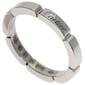 Cartier Maillon Pantel 51 Ring 18K White Gold